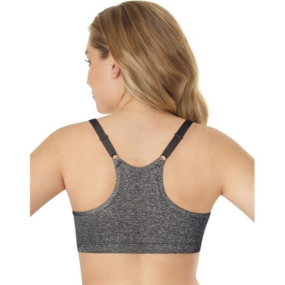 PLAYTEX Nursing Sports Racerback Bra in Nude Heather‎ Style#US3010 Sz.S NWT - Picture 2 of 12